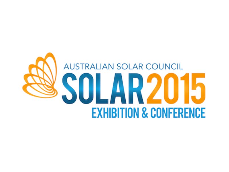 Australian Solar Council SOLAR 2015 Exhibition & Conference