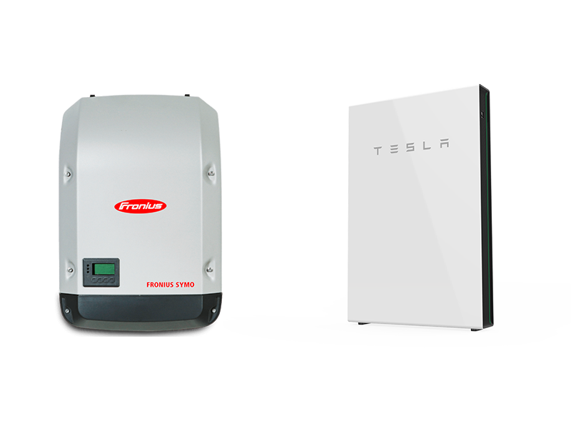 Fronius Inverter with Tesla Powerwall Solar Battery